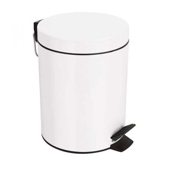Ведро для мусора 30 л Zerix Strong MB0130 White (ZX4632)
