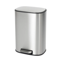 Відро для сміття з плавним закриттям овальне Mixxus Premium Diverse-TC0105 SS Color 5л колір наржав