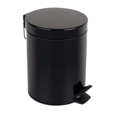 Ведро для мусора 20 л Zerix Strong MB0120 Black (ZX4631)