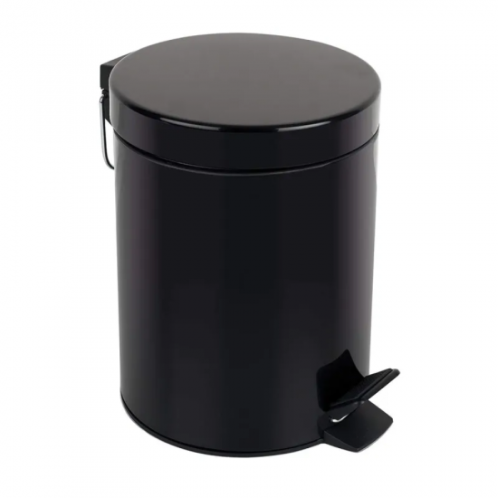 Ведро для мусора 20 л Zerix Strong MB0120 Black (ZX4631)