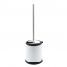 Йоржик для унітазу підлоговий Mixxus Topper-TB0201 White колір білий (MI7094)