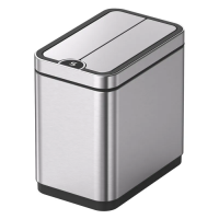 Датчикное прямоугольное мусорное ведро Koer TC-020112-02 12 л цвет нержавейка (KR5582)