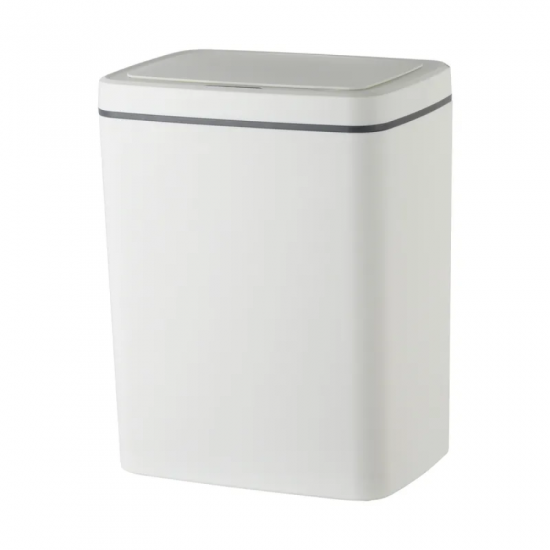 Відро для сміття сенсорне прямокутне Mixxus WAVE-TC0110 White 10 л колір білий (MI7073)