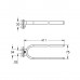 Двойной держатель для полотенец Grohe Selection (41059000)