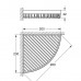 Полиця у ванну кутова Grohe Selection Cube (40809000)