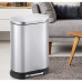 Відро для сміття з плавним закриттям овальне Mixxus Premium Strong-TC0120 SS Color 20л колір наржав