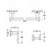 Набір аксесуарів 3 в 1 Grohe Essentials Cube New (40777001)