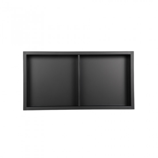 Полиця для ванної кімнати Mixxus Premium Niche-0103 Black (MI6682)