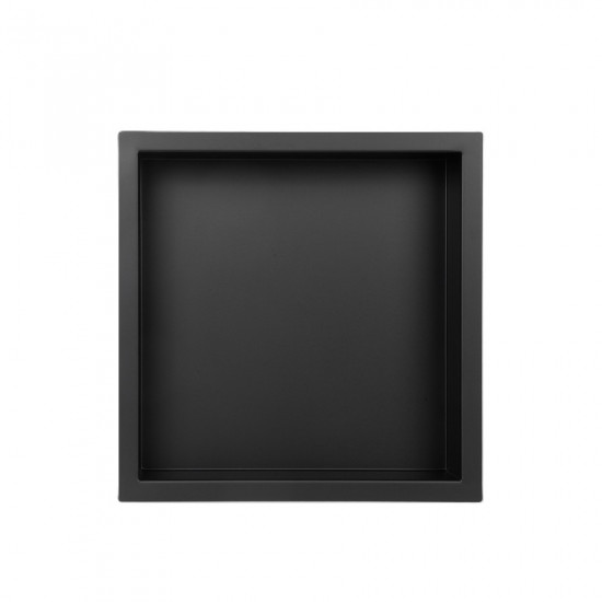 Полиця для ванної кімнати Mixxus Premium Niche-0101 Black (MI6678)