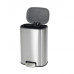 Ведро для мусора с плавным закрытием овальное Mixxus Premium Diverse-TC0105 SS Цвет 5л цвет нержавеющий