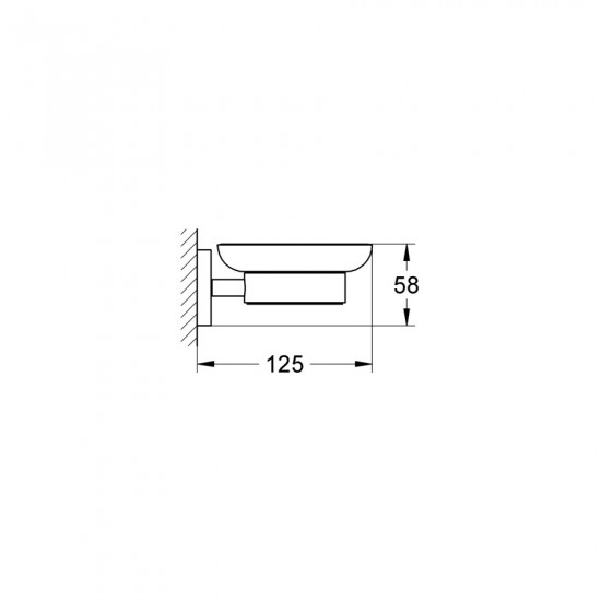 Мильниця Grohe Essentials New (40444001)