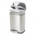 Відро для сміття з плавним закриттям прямокутне Mixxus Bevel-TC0105 SS Color 5л колір наржавійка (M