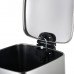 Ведро для мусора с плавным закрытием квадратное Zerix Kubix-TC0108 SS Color 8л цвет нержавейка (ZX5