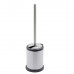 Йоржик для унітазу підлоговий Mixxus Topper-TB0201 White колір білий (MI7094)