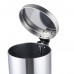 Ведро для мусора с плавным закрытием круглое Mixxus Ellipse-TC0205 SS Color 5л цвет нержавейка (MI7)