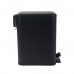 Відро для сміття з плавним закриттям прямокутне Zerix Sansa-TC0105 Black 5 л колір чорний (ZX5894)