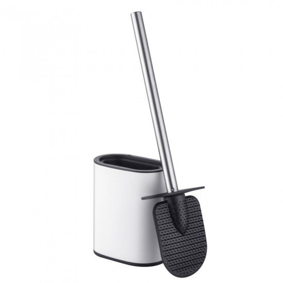 Йоржик для унітазу універсальний Mixxus Premium Diverse-TB0101 White колір білий (MI7064)