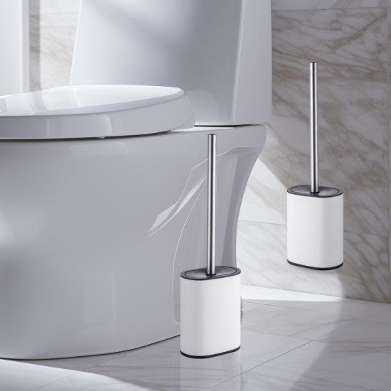 Йоржик для унітазу універсальний Mixxus Premium Diverse-TB0101 White колір білий (MI7064)