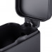 Відро для сміття з плавним закриттям прямокутне Mixxus Premium Quadro-TC0105 Black 5 л колір чорний