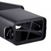 Відро для сміття з плавним закриттям прямокутне Mixxus Premium Quadro-TC0105 Black 5 л колір чорний