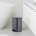 Відро для сміття з плавним закриттям овальне Mixxus Premium Olivary-TC0105 Graphite 5 л колір графі