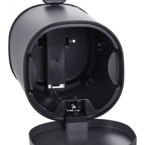 Відро для сміття з плавним закриттям овальне Mixxus Premium Olivary-TC0105 Graphite 5 л колір графі