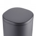 Відро для сміття з плавним закриттям овальне Mixxus Premium Olivary-TC0105 Graphite 5 л колір графі
