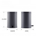 Відро для сміття з плавним закриттям овальне Mixxus Premium Olivary-TC0105 Graphite 5 л колір графі