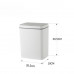 Відро для сміття сенсорне прямокутне Mixxus WAVE-TC0110 White 10 л колір білий (MI7073)