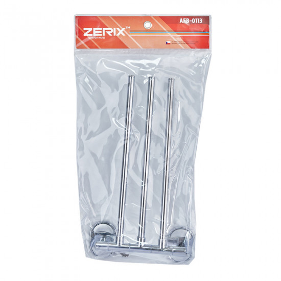 Держатель для полотенца поворотный (3 планки) Zerix AFB-0113 (ZX5045)