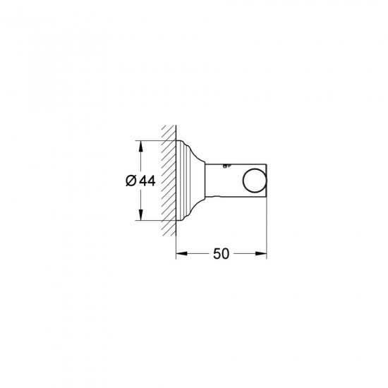 Гачок для халата Grohe Essentials Authentic (40656001)