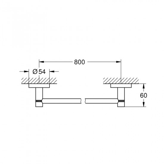 Держатель для полотенец Grohe Essentials New (40386001)