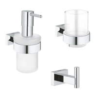 Набор аксессуаров 3в1 Grohe Essentials Cube (BF40511EC)