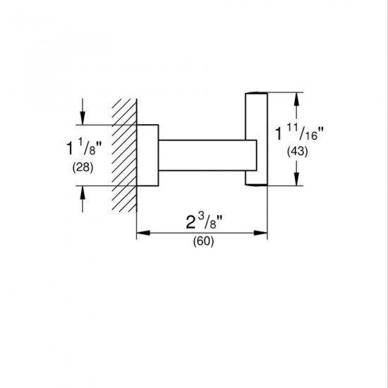 Набір аксесуарів 3в1 Grohe Essentials Cube (BF40511EC)