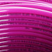Труба для теплої підлоги з кисневим бар'єром Koer PEX-B EVOH 16 * 2,0 (pink) (600 м) (KR2853)