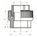 З'єднувальна муфта ВР 63x2F PPR Koer K0093.PRO (KP0111)