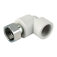 Кут з накидною гайкою 25x3/4F PPR Koer K0145.PRO (KP0183)