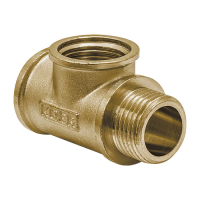 Тройник Koer KF.T06FFM.WN 1/2'' ВВЗ (без никеля) (KR3030)