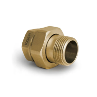 Згін американка прямой, БЕЗ НИКЕЛЯ KOER KR.341.WN - 3/4" (KR4737)