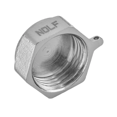 Заглушка Nolf NFC.P08F-N-3/4" F никелированная (NF3070)