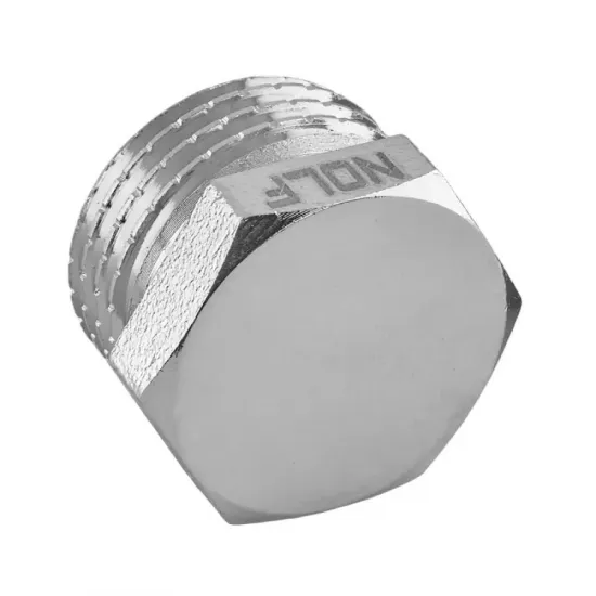 Заглушка Nolf NFC.P06M-N-1/2" M никелированная (NF3066)