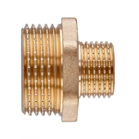 Ниппель редукционный Koer KF.N0608.WN - 3/4"x1/2" без никеля (KR5573)