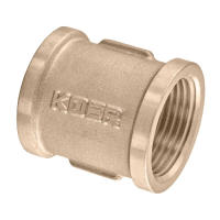 Муфта Koer KF.C10.WN - 1" без никеля (MX1493)