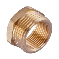 Футорка Koer KF.F0610.WN - 1"x1/2" без никеля (MX1536)