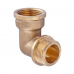 Угол Koer KF.L06MF.WN - 1/2'' MF без никеля (KR5575)