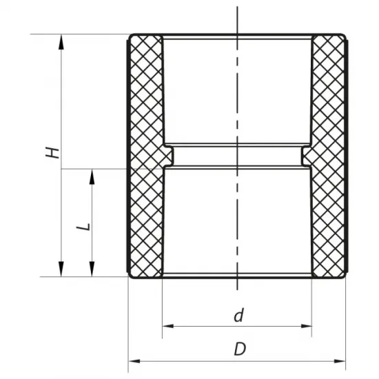 Муфта Koer K0001.PRO - 20 PPR (KP3388)