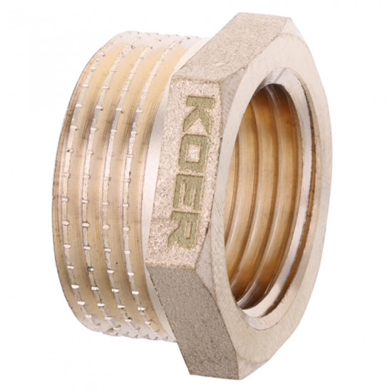 Футорка 1/2 "х3 / 4" Koer KF.F0608.WN без никеля (KR2985)