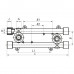 Монтажная планка проходная 20x1 / 2F Koer K0128.PRO (KP0154)