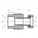 Муфта с гайкой-накладкой 32x1F PPR Koer K0143.PRO (KP0180)