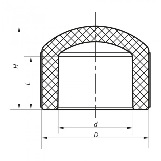 Заглушка полипропиленовая 32 PPR Koer K0061.PRO (KP0072)